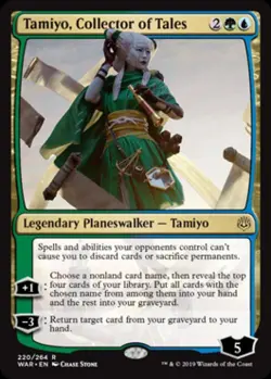Tamiyo, Collector of Tales - Near Mint MTG War of the Spark - Image 1