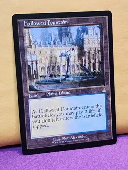 1x RETRO Hallowed Fountain, NM, RVR, Magic: the Gathering, MtG - Image 3