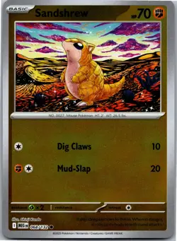 Sandshrew - ME01: Mega Evolution 068/132 - Common - NM Pokemon TCG - Image 1