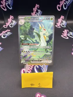 Sv: Black Bolt Serperior ex 164/086 Holo Special Illustration Rare Pokemon TCG - Image 1