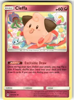 Cleffa 131/214 Uncommon Unbroken Bonds Pokemon Near Mint - Image 1
