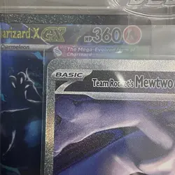 Team Rocket's Mewtwo EX 281/217 SIR Ascended Heroes Pokemon Rockets - Image 3