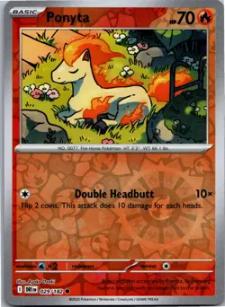 Ponyta - SV10: Destined Rivals 029/182 - Common - NM Pokemon TCG - Image 1
