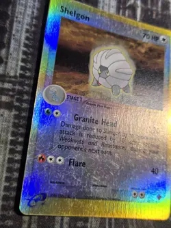 Shelgon 42/97 - Pokemon Dragon Reverse Holo Foil VLP Light Play - Image 2