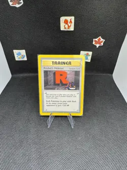 Rocket's Hideout 63/64 - Neo Revelation 1st Edition Rare Pokemon TCG - Image 1