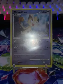 Meowth 106/146 Reverse Holo Burger King Promo Pokemon Platinum - Image 1