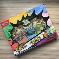 Pokemon Ascended Heroes First Partners Deluxe Pin Collection - New & Sealed - Image 1