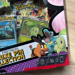 Pokemon Ascended Heroes First Partners Deluxe Pin Collection - New & Sealed - Image 3