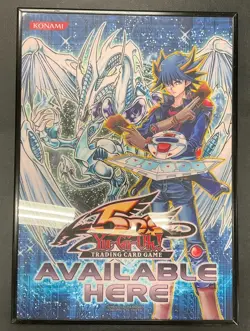 Yu-Gi-Oh! 5D's Available Here Store Sign (21" x 15") *No AC Cable* *Untested* - Image 1
