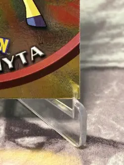 #77 Ponyta HOLO Foil Blue Logo Topps Series Pokemon Animation Edition NM - Image 4