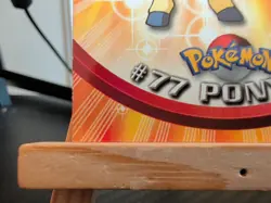 Ponyta #77 Topps 1999 Pokemon Trading Card Game - LP - Blue Logo - Non Holo - Image 4