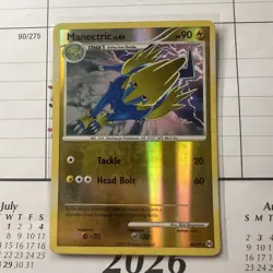 Manectric 44/99 Platinum Arceus Reverse Holo Pokemon Card - Image 1