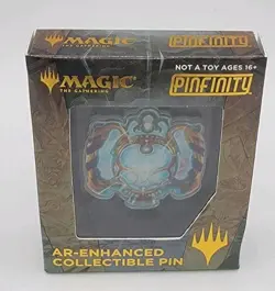 MTG - Pinfinity - Aetherdrift - MTG Aetherspark Pin AR Enhanced Collectible Pin - Image 1