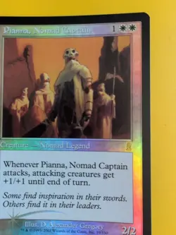 Pianna, Nomad Captain. Legend MTG Card. Odyssey.Old Border FOIL. - Image 3