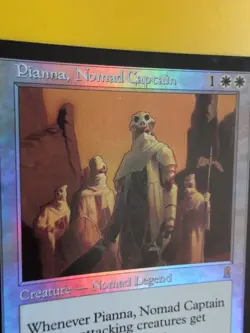 Pianna, Nomad Captain. Legend MTG Card. Odyssey.Old Border FOIL. - Image 5
