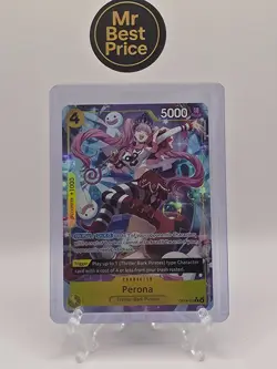 Perona Alt Art AA OP14-111 SR NM OP14 Eng Card Game CCG - Image 1