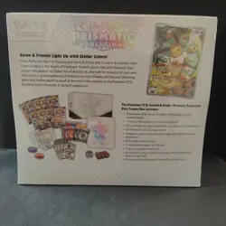 Pokemon Scarlet & Violet Prismatic Evolutions Elite Trainer Box + Espeon EX Card - Image 2