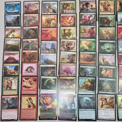 Commander Magic Deck MTG Cards = ALL 100 *Gishath, Sun's Avatar DINOSAURS Tribe* - Image 3