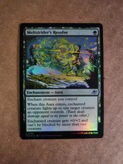 Melstrider's Resolve 0199 FOIL MTG: Edge of Eternities Combine Ship 1-10 $4.88 - Image 1