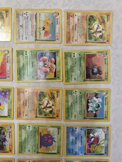 Pokemon Card Jungle Set TCG Vintage 32 Card Lot WOTC Trading Card Game Lot 1 - Image 2