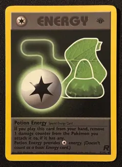 1st Edition Potion Energy - Team Rocket - #82/82 - Vintage Pokemon Card WOTC - Image 1