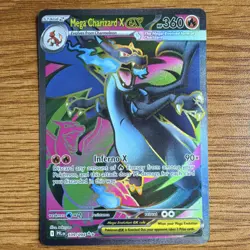 Pokemon Mega Charizard X EX Ultra Rare 360 HP Inferno X Me02 109/094 Holo Card - Image 1
