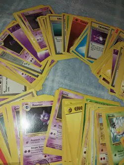 Base Set Pokemon Card Lot. Played. Big Stack. A Couple Of Rare Cards Included. - Image 2