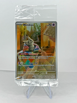 Pokemon TCG NM SEALED Mimikyu 075 Sv: Scarlet & Violet Promo Cards Holo 2024 - Image 1