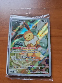Pokemon TCG Eevee 173 Holo Promo Prismatic Evolutions Sealed Card - Image 1