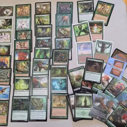 Commander Magic Deck MTG Cards = ALL 100 ***Pure Green TREEFOLK Fangorn ENT Rare - Image 2