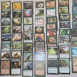 Commander Magic Deck MTG Cards = ALL 100 ***Pure Green TREEFOLK Fangorn ENT Rare - Image 3