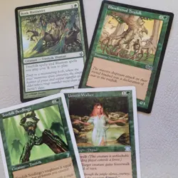 Commander Magic Deck MTG Cards = ALL 100 ***Pure Green TREEFOLK Fangorn ENT Rare - Image 4