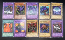10x Card Lot - YuGiOh MRD Metal Raiders HP/DMG - Image 1