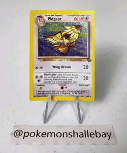 Pidgeot 8/64 - Jungle Set *MP-LP* Holo Rare Pokemon Card - Image 1