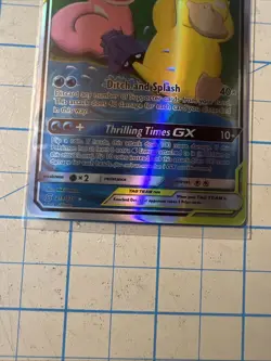 Custom Slowpoke&psyduck Gx Fun Fan Art (Custom Made Card) Pokemon Card - Image 3