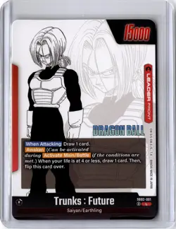 2025 Dragon Ball Super Card Game Trunks: Future #SB02-001 - Image 2