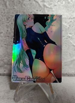 Elizabeth Trading Card Waifu Goddess Story Anime Girl holo Karte Manga Art Full - Image 1