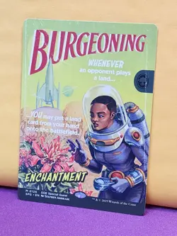 1x BORDERLESS ALT ART Burgeoning, NM, SPG, Magic: the Gathering, MtG - Image 2