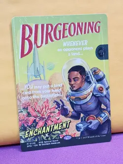 1x BORDERLESS ALT ART Burgeoning, NM, SPG, Magic: the Gathering, MtG - Image 3