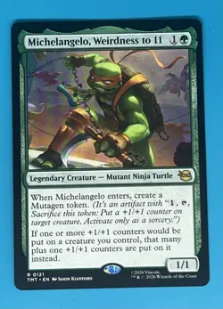 Michelangelo, Weirdness to 11 Teenage Mutant Ninja Turtles Regular - Image 1