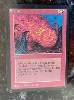 MTG Alpha FIREBALL Vintage - Image 1