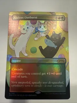 Violent Outburst Secret Lair Drop Foil - Image 1