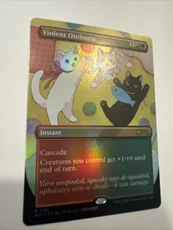 Violent Outburst Secret Lair Drop Foil - Image 2
