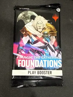 MTG Foundations Play Booster Pack Sealed - Image 1