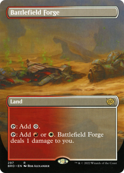 Battlefield Forge (REGULAR) x1 - MTG The Brothers' War BRO #297 - Image 1