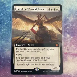Herald of Eternal Dawn (REGULAR) x1 - MTG Foundations FDN #446 - Image 1