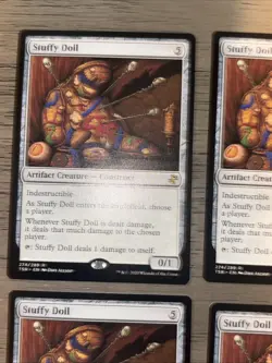 4x Stuffy Doll - Time Spiral - MTG Magic the Gathering - Image 3