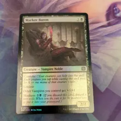 MTG March Of The Machine The Aftermath Markov Baron 0014 U Foil - Image 1