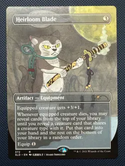 MTG Heirloom Blade - Secret Lair Drop Series (SLD) NM - Image 1