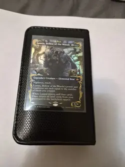 Magic the Gathering Lumra, Bellow of the Woods Raised Foil Borderless #343 - Image 1